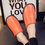 Libisemiskindlad Veekindlad Talvised Nahksussid Paaridele - Soojad Pl&uuml;&uuml;sist Sisejalatsid 27 (usually 40-41)