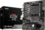 MSI emaplaat PRO koos Ryzen 5000 seeria Micro ATX AMD MB5136 A520M-A [&uuml;hilduv (AM4)] [koos A520-ga]