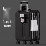 K&otilde;rge v&auml;&auml;rtusega kohver: Kerge naiste ja meeste k&auml;ru, 20&ndash;24 tolli, turvaline paroolilukk, ideaalne reisimiseks 603, 18-inch taevasinine v&auml;rv