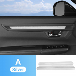 Auto tarvikud Honda CR-V CRV 6. p&otilde;lvkond 2023 2024 2025 h&uuml;briid roostevaba uksek&auml;epideme raami trimm dekoratsioon katte riba kleebis