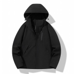 Cozy Up meeste softshell-jakk kapuutsiga, veekindel tuulejakk, kerge vihmakindel pealisjakk v&auml;litingimustes matkamiseks ja reisimiseks 6XL roheline