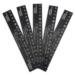 5pcs Stick on Brewing Thermometer Adhesive LCD Thermometer Sticker for Homebrew Beer