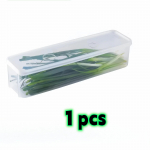 5/3/1-pakendis k&ouml;&ouml;gi pikad ristk&uuml;likukujulised toiduainete s&auml;ilitusmahutid, plastikust korduvkasutatavad k&uuml;lmiku organiseerimiskarbid 1pcs
