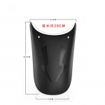 Mootorratta pikendatud esitiiba veekindel nahk tagaratas ja esiratta pritsmekaitse, mis sobib mootorratastele