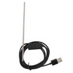 T&ouml;&ouml;stuslik boroskoop IP67 Veekindel 720P 3-&uuml;hes USB Type C Micro USB Endoskoop 6 LED-iga