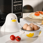 Egg Cooker for Microwave Steamer in Minutes Kitchen Accessories Poacher Hard or Soft Boiled
