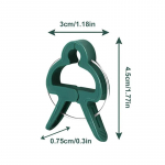 100-200 tk taimele kinnitatud klambrid korduvkasutatav aia kasvuhoone kronstein fikseeritud taimedele viinapuu&otilde;ie seemiku varre tugi aiat&ouml;&ouml;riistad 10PCS S