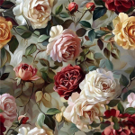 Vanaaegne lilleline tapeet seinapaneelide kleebis isekleepuv veekindel niiskuskindel seina kaunistus renoveerimine taaskasutus 60cm*30m