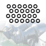 24x Fuel Manifold O Ring Easy to Use for Carbureted Motors Evinrude