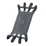 Jalgratta Telefoni Hoidik Silikoonist Rihm Garmin Arvuti Liidesele Reguleeritav Libisemisvastane MTB M&auml;gi Maantee Jalgratas Roller Mobiiltelefoni Kinnitus must