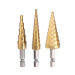 3tk/komplekt 3-12mm 4-12mm 4-20mm sirge soonega astmeline puur, titaankattega puidust metallist augul&otilde;ikuri s&uuml;damiku puurimist&ouml;&ouml;riistade komplekt 3-12 4-12 4-20
