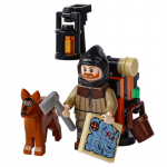 Keskaegne Talupoeg Sepa Vagabund Karakter Ehitusklotsid