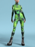 3D digitaaltr&uuml;kk Lavakost&uuml;&uuml;mid T&auml;iskasvanutele Halloweeni &Uuml;ritused Karnevali Teemapidu Cosplay Riietus M&auml;ngimine Jumpsuit Kids S-120cm