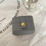 Kaasaskantav ehtekarbi reisikorraldaja ehtekarp nahast hoiur&otilde;ngaste ehtekorraldaja v&auml;ljapanek roosa