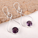 Amet&uuml;stist k&otilde;rvar&otilde;ngad v&auml;&auml;riskividest ehted, 925 t&auml;ish&otilde;bedast k&otilde;rvar&otilde;ngad, kingitus naistele k&auml;sitsi valmistatud k&otilde;rvar&otilde;ngad