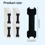 10 tk mustad ninaribad norskamisvastane kleebis Parem kergem nina hingamine, v&auml;hendab norskamist. Tervishoid Norskamise peatamiseks 55*17mm