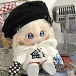 20cm Armas Valge Karvaga Pl&uuml;&uuml;snukk Superstaari Kuju Pehmed T&auml;idisega Puuvillased Nukud DIY Cosplay R&otilde;ivaste Kollektsioon T&uuml;drukute M&auml;nguasjad Kingitus 20cm