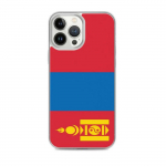 Coque iPhone &ndash; Drapeau Mongolie &ndash; iPhone 13 Pro Max &ndash; Supp &ndash; Mitmev&auml;rviline &ndash; Vertikaalne