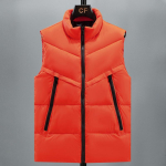 Suurused S-8XL Talvised varrukateta jakid Meeste &uuml;ler&otilde;ivad Moodsad Meeste soojad mustad vestid 5XL oranž