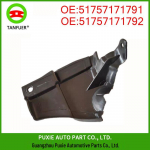 BMW X5/X6 Mootorikaitse Vasak/Parem Vahesein (Osa #51757171791/51757171792) Tanfer