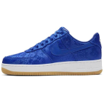 CLOT x Nike Air Force 1 PRM Royal Silk Unisex tossud Sinine University-Blue Valge CJ5290-400 36.5