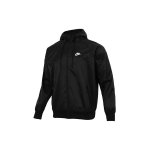 Nike Sportswear Windrunner Treeninguga Kapuutsiga Kootud Jakk Meeste &Uuml;ler&otilde;ivad Must DA0002-010 XL
