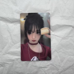 Ahyeon AHYEON Jeong Ah-hyun Makaron Fotokaart Nelilehine Ristik Hyun Weverse &Otilde;nneloosikaart Baby Monster