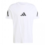 Adidas ZNE. True Healing Series FW24 Logo Sportlik Vabaaja L&uuml;hikeste Varrukatega T-s&auml;rk Meeste Topid Valge JE3078 S