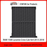 Sobib 13-18 RAM 1500 Laramie Crew Cab pikapi kasti matt. Truck bed mat