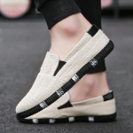 Moodne meeste kinga Mood 2024 Meeste vabaajajalatsid Slip-on Vabaaja tossud Jalatsid Pakkumine M&uuml;&uuml;k Korea stiil Klassikaline Originaal Legitiimne 39