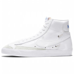 Nike Blazer Mid 77 SE Sisterhood - Valge Metallik H&otilde;be Naiste Tossud Rula Kingad CZ4627-100 36.5