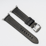 Nahast kellarihm Samsung Galaxy Watch Watch 8/8 Classic 44/40/46mm jaoks K&auml;epael Asendusrihm Watch 7Ultra/Ultra 2025 jaoks Watch 8 40mm black