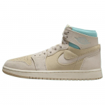 Air Jordan 1 High Zoom Comfort 2 Kookospiim Hele Kaste Naiste Tossud Pruun Valge Legendi-Helepruun DV1305-101 37.5