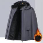 10XL 9XL Talvised Meeste Parkad Fliisist Veekindlad Soojad Suured Suurused 6XL 7XL 8XL &Uuml;lesuurusega Paksenenud Kapuutsiga Joped L&otilde;dvad Tuulejoped XXXXXL hall