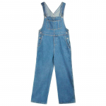 Vanust V&auml;hendav Korea Versioon L&otilde;tv Lahe Soolaseeria Kevad ja S&uuml;gis Lai Jalg Denim T&ouml;&ouml;riided Retro Naiste Suvine &Otilde;huke Traksidega Kombinesoon P&uuml;ksid XS helesinine v&auml;rv