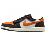 Air Jordan 1 Low FlyEase Shattered Backboard Meeste Tossud Oranž Must Valge DM1206-081 43
