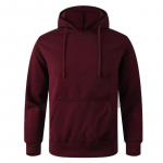 Meeste vabaaja kapuutsid Fliisist Hip Hop Solid Pullover Pusa Meeste Spordir&otilde;ivad Riietus Dressis&auml;rk Meeste R&otilde;ivad S veinipunane v&auml;rv
