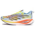 New Balance Elite V3 Kerge Mugav Kangas Madal L&otilde;ige S&uuml;sinikplaadiga Jooksukingad Naiste toss Sinine Kollane Oranž WRCELLD3 36