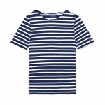 SainT James Unisex Moodne triibuline T-s&auml;rk 9863 Merevalge 9863 MARINE NEIGE (XS)