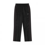 Needles Pu273 C must Pol&uuml; gladed sirge triibuga p&uuml;ksid Meeste pikad p&uuml;ksid PU273 C-Black (XS)