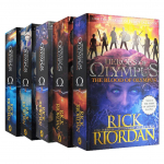 5 k&ouml;idet Percy Jacksoni 2. hooaja Ol&uuml;mpose kangelased Rick Riordani raamatud 5 books