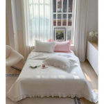 Uus klassi a emadele ja lastele m&otilde;eldud puhtast puuvillast pestud puuvillasest pitsist voodikate 200x230CM 1pcs