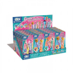 Kit cr&eacute;atif - Clementoni - Lot de 24 petits &eacute;crans surligneurs - Personnalisation - Th&egrave;mes vari&eacute;s