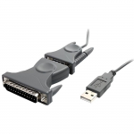 USB-seriaalpordi DB9/DB25 adapter - STARTECH - 0.9m - Plug-and-play - 2-aastane garantii - Hall
