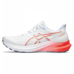 ASICS GT 2000 12 Valge P&auml;ikeseloojangu Punane Naiste Tennised 1012B506-101 38 oranž