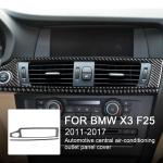 BMW X3 F25 2011-2017 X4 F26 2014-2017 Autole S&uuml;sinikkiust Salongi Keskkonsooli Armatuuri &Otilde;hutusava Paneeli Kate Sisekujundus LHD