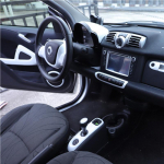 Auto tahavaatepeegli korpuse tarvikud Siseukse kausi kaunistusraam Smart 451 Fortwo Window Lift nupupaneelile Caudal fin
