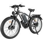Elektriratas Philodo H8 26 1500Wx2 Mootor T&auml;iskasvanute Rasvarehvidega E-bike 48V 26AH 21 K&auml;iku LED-ekraan Maksimaalne koormus 150Kg Valge valge