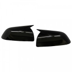 Pair Car Rearview Side Mirror Cover For Hyundai Creta ix25 GS 2015 2016 2017 2018 Rear View Mirror Cover Exterior Door Wing Black NoLight