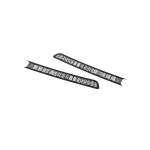 For Land Rover Freelander 2 2007-15 Stainless steel Black Car Dashboard Air Outlet Vent Frame Trim Cover Sticker Car Accessories must